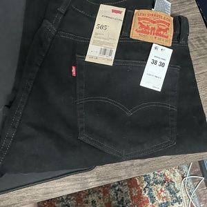 Levi's 505 Jeans Black 38 x 30